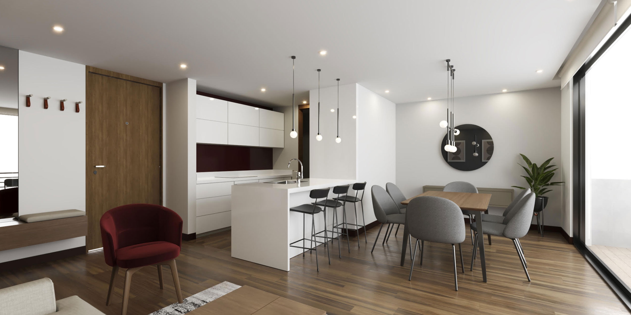 Apartamento Calle 90 - Ventidos Studio